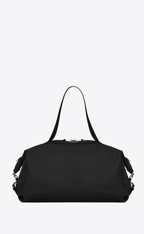 SAINT LAURENT ID bags Man Large ID Convertible Bag in Black leather a_V4